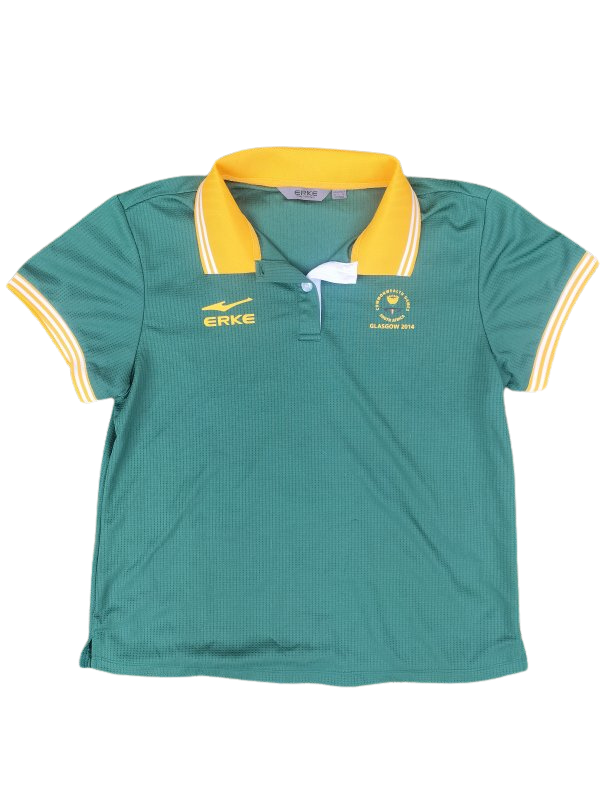 Official Team South Africa Polo Shirt, Commonwealth Games Glasgow 2014 (M)