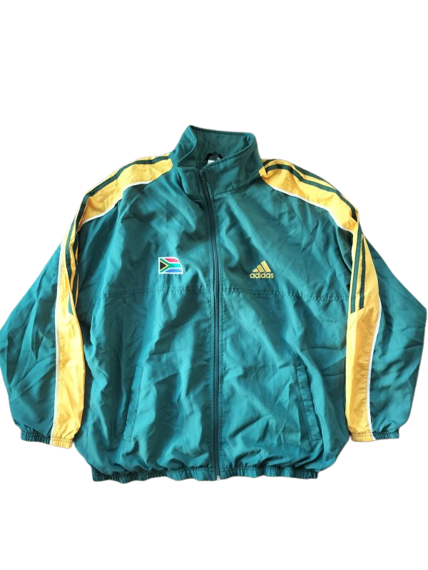 Vintage Adidas Team South Africa Tracksuit Jacket (L)