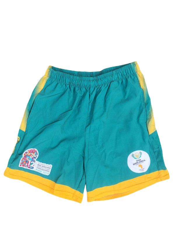 Official Team South Africa Shorts, African Games Rabat 2019 (M)