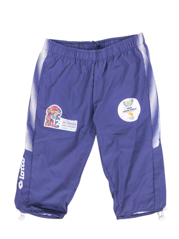Official Team South Africa 3/4 Pants, African Games Rabat 2019 (M)