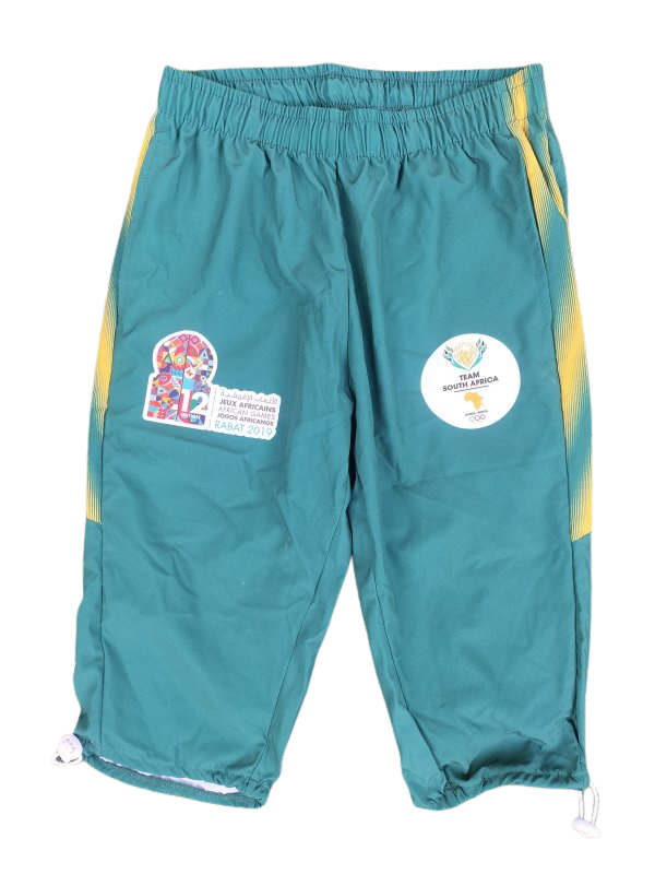 Official Team South Africa 3/4 Pants, African Games Rabat 2019 (M)