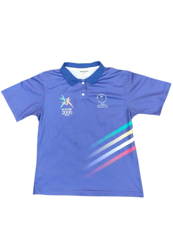 Official Team South Africa Polo - Commonwealth Games Melbourne 2006 (M)