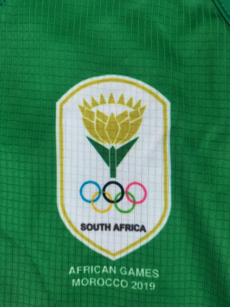 Official Team South Africa Women's Vest African Games Morocco 2019 (M)