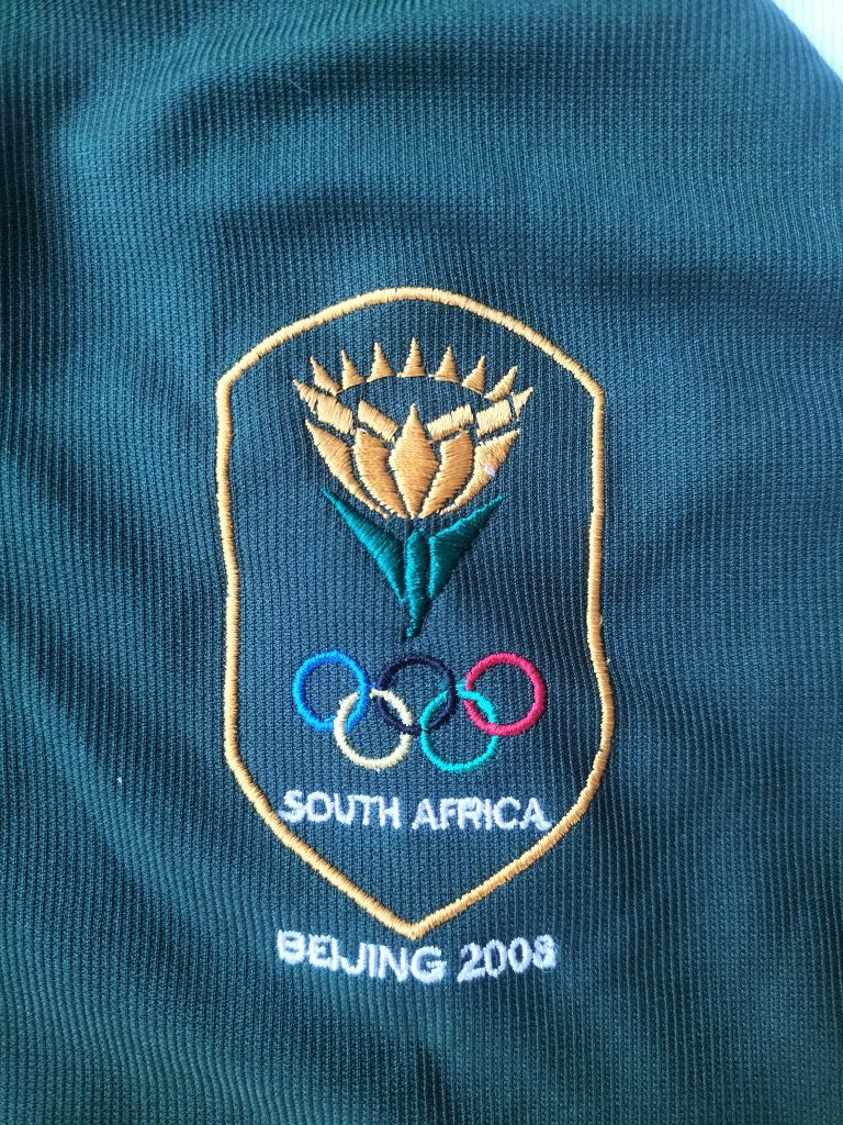 Official Team South Africa Golf Shirt Beijing Olympics 2008