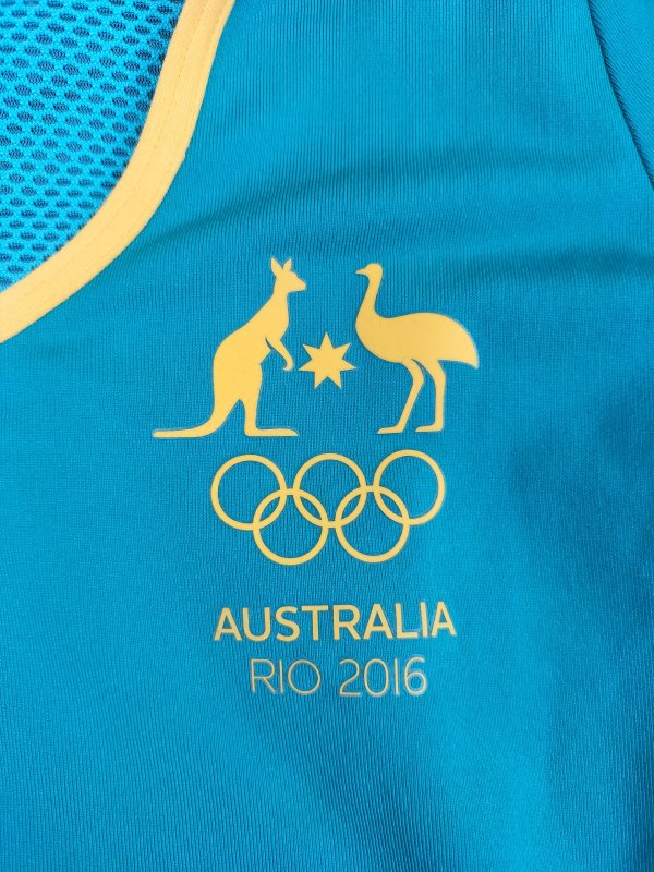 Official Australia Olympic Team Shirt, Rio 2016 (Adidas)