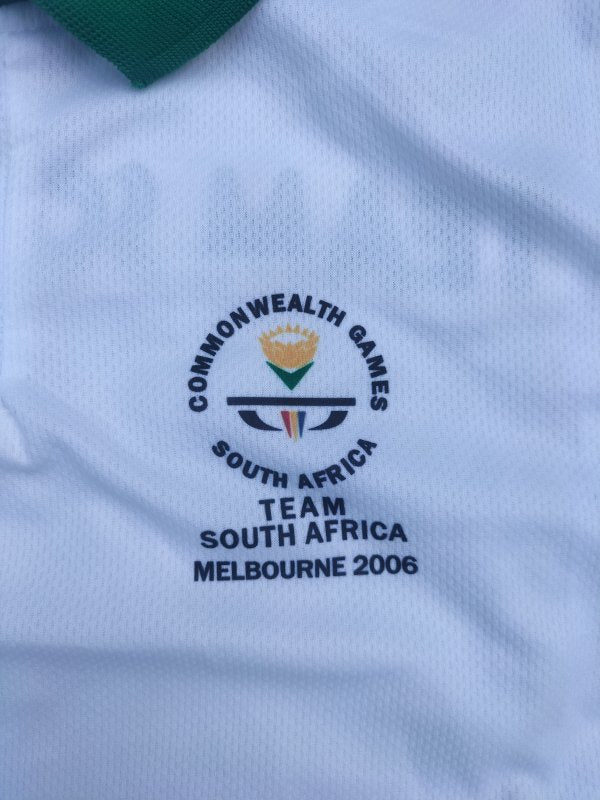Official Team South Africa Polo - Commonwealth Games Melbourne 2006 (M)