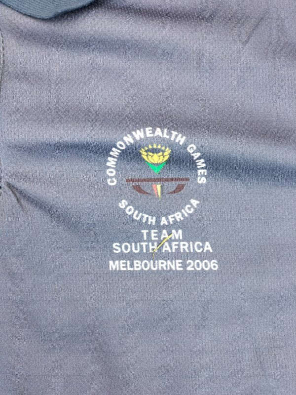 Official Team South Africa Polo - Commonwealth Games Melbourne 2006 (M)